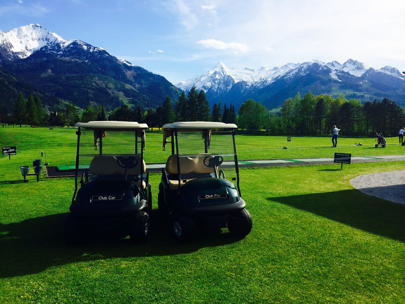 golf course crans montana Switzerland