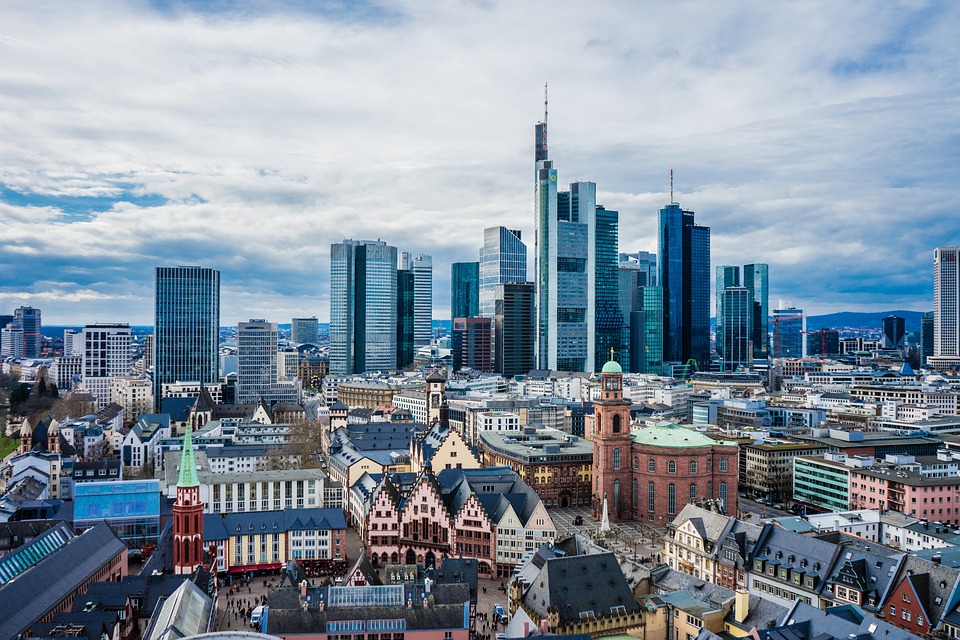 skyline Frankfurt Germany